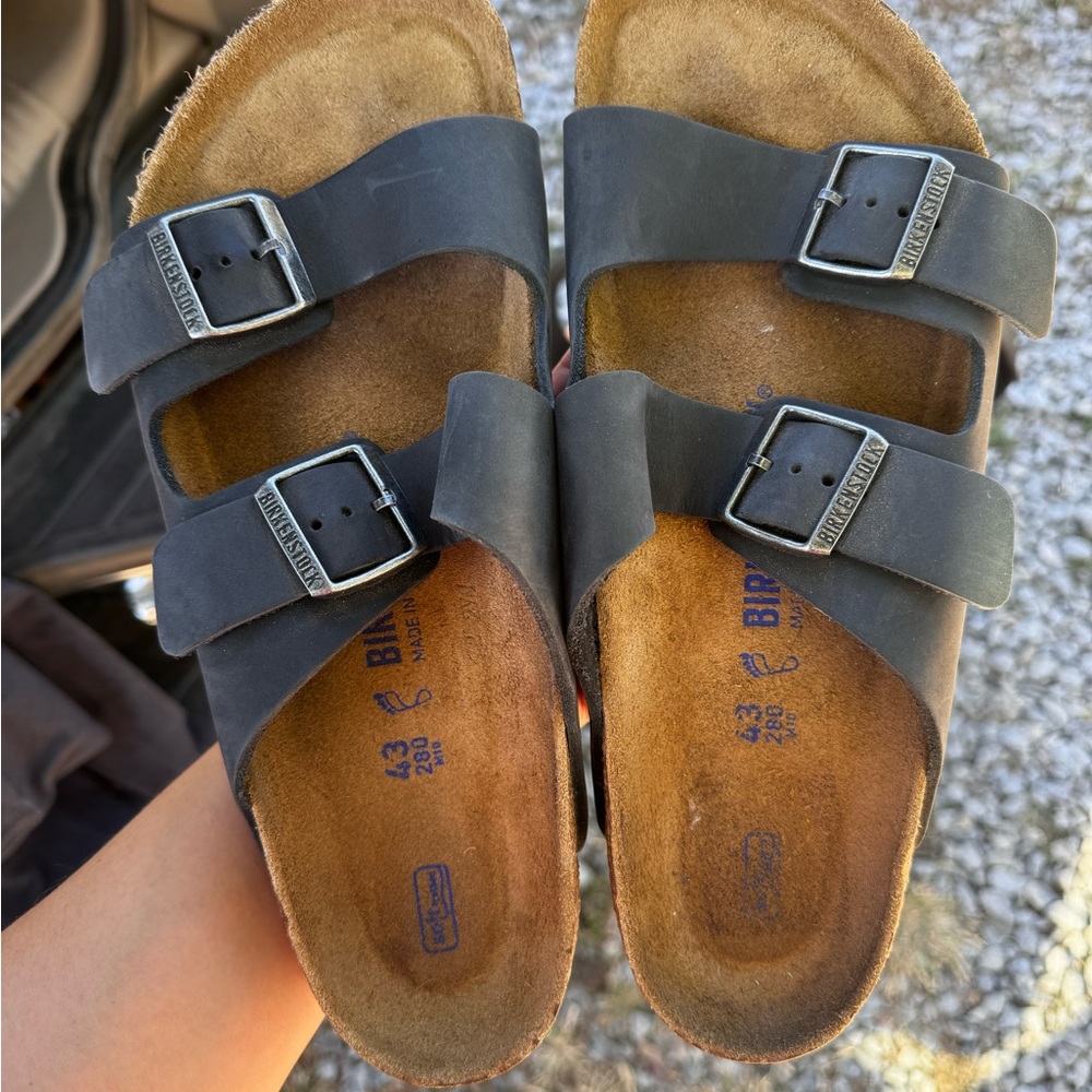 Birkenstock Black Sandals - size 43 - like new
